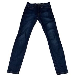Fidelity Denim Gwen High Rise Super Skinny Jeans Dark Wash Women's Size 25